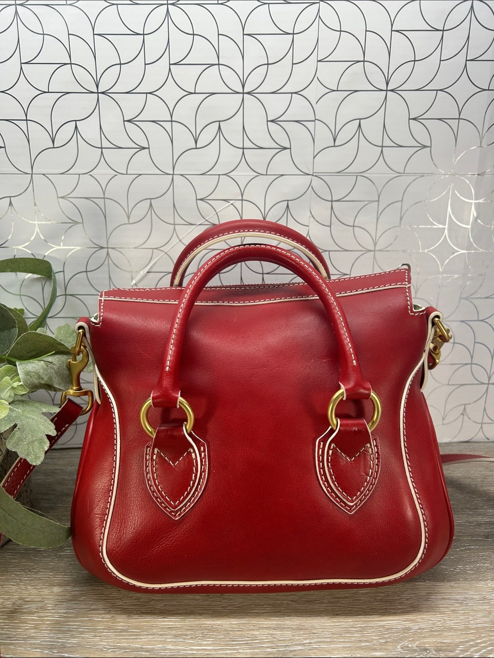 3637 Dooney & Bourke Florentine Edge Medium Satchel 883637 - Picture 2 of 15